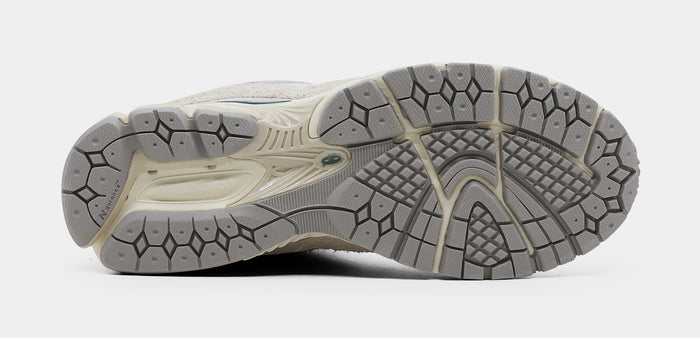 2002R Linen Mens Running Shoes (Beige/Slate Grey)