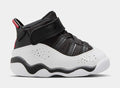 6 Rings Infant Toddler Lifestyle Shoes (Black/White)