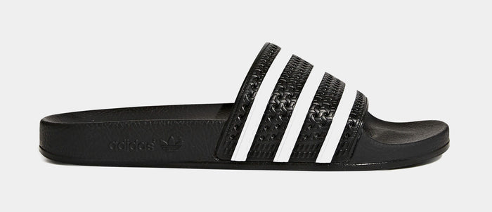 Adilette Slides Mens Sandals (Black)