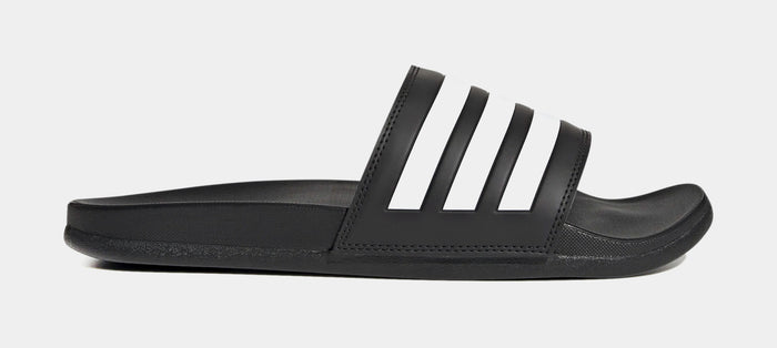 Adilette Slides Mens Sandals (Black)