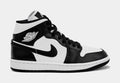 Air Jordan 1 Retro Mid Panda Womens Lifestyle Shoes (Black/White) Final Sale