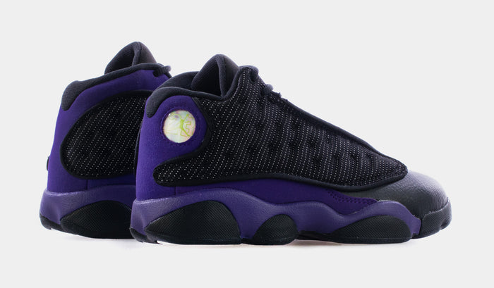 Air Jordan 13 Court Purple Preschool Lifestyle Shoes (Black/Purple) Free Shipping