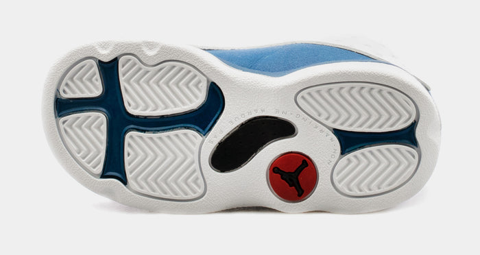 Air Jordan 13 Retro French Blue Infant Toddler Lifestyle Shoes (White/Blue)
