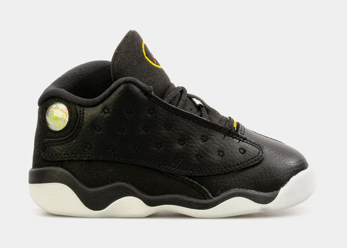 Air Jordan 13 Retro Playoffs Infant Toddler Lifestyle Shoes (Black/White) Free Shipping