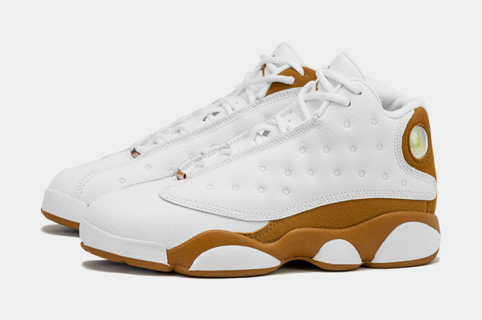 Air Jordan 13 Retro Wheat Preschool Lifestyle Shoes (White/Wheat)