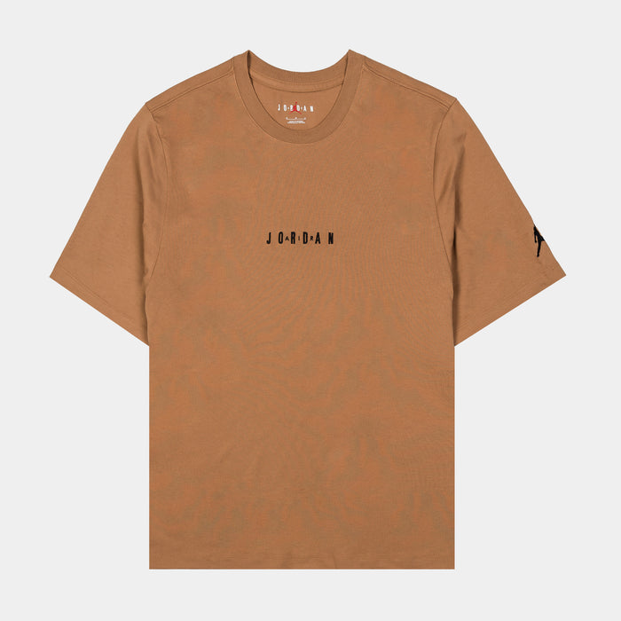 Air EMB Mens Short Sleeve Shirt (Brown)