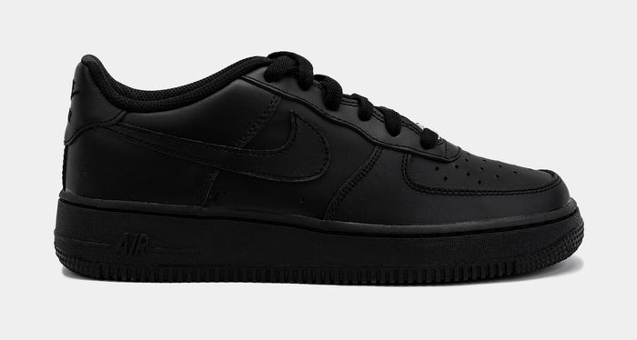 Air Force 1 Low LE Grade School Lifestyle Shoes (Black/Black)