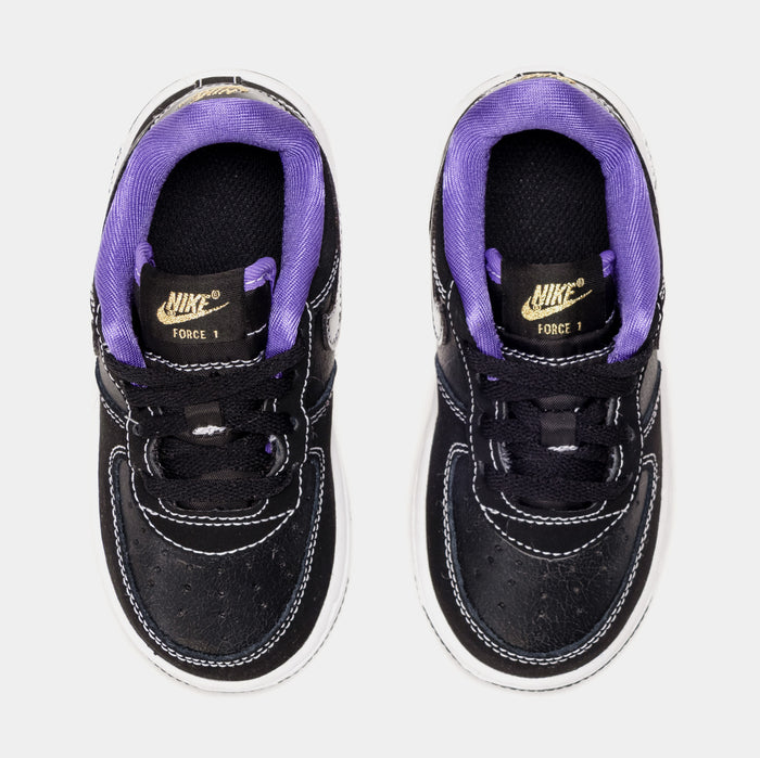 Air Force 1 LV8 Infant Toddler Lifestyle Shoes (Black)