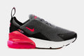 Air Max 270 Preschool Lifestyle Shoes (Gray/Pink)