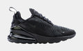 Air Max 270 Womens Running Shoes (Black/Black)