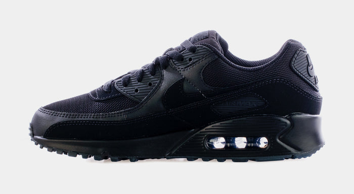 Air Max 90 Mens Running Shoes (Black/Black)