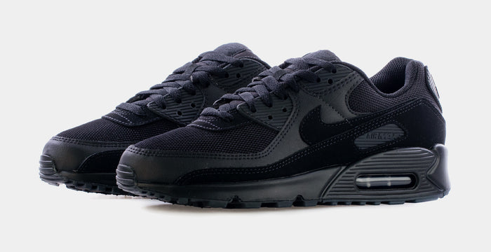Air Max 90 Mens Running Shoes (Black/Black)