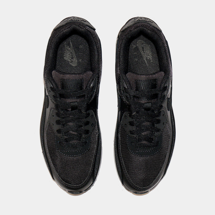 Air Max 90 Mens Running Shoes (Black/Black)