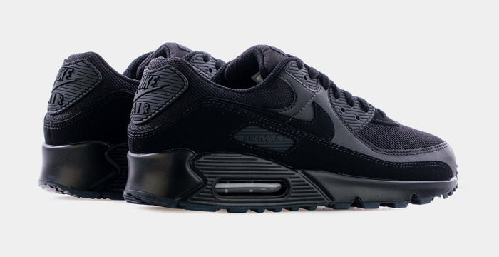 Air Max 90 Mens Running Shoes (Black/Black)