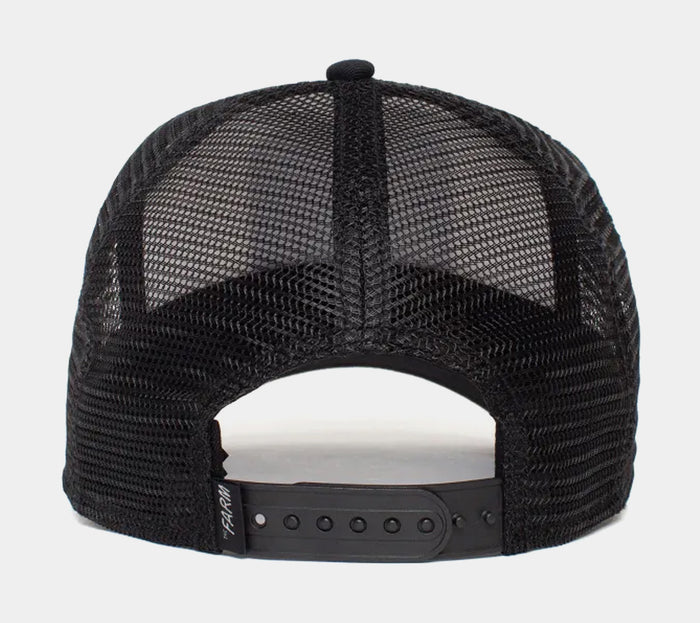 Alpha Dog Trucker Mens Hat (Black/White)