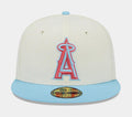 Anaheim Angels Colorpack 59Fifty Mens Fitted Hat (Blue/White)