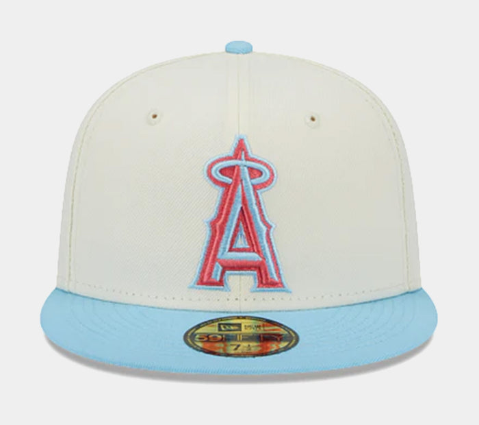 Anaheim Angels Colorpack 59Fifty Mens Fitted Hat (Blue/White)