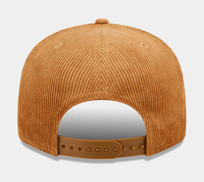 Arizona Cardinals Corduroy Script 9FIFTY Mens Snapback Hat (Brown)