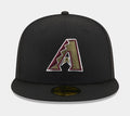 Arizona Diamondbacks Botanical 59FIFTY Mens Fitted Hat (Black)