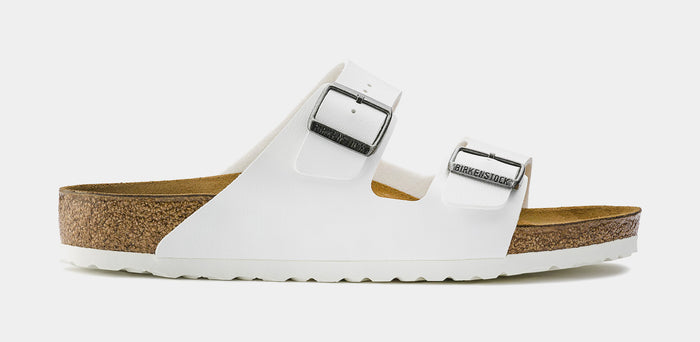 Arizona Womens Sandals (White/Silver)