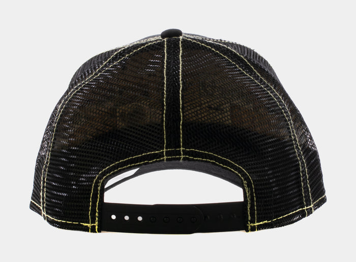 Bee Trucker Mens Hat (Black)