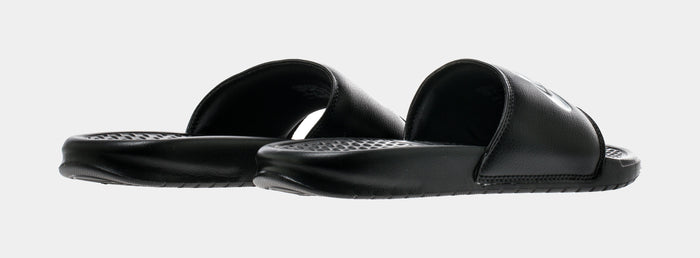 Benassi Swoosh Mens Slide Sandal (Black)