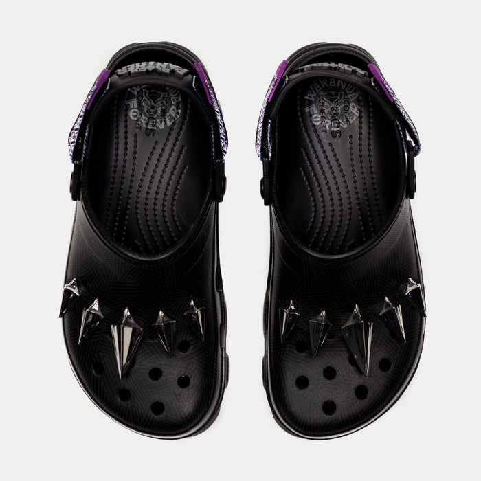 Black Panther Classic Clog Mens Sandals (Black) Free Shipping