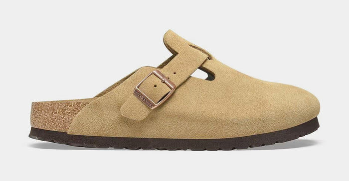 Boston Mens Sandals (Latte Cream)