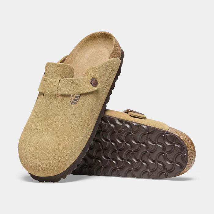Boston Mens Sandals (Latte Cream)