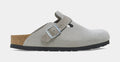 Boston Suede Embossed Womens Sandals (Corduroy Stone Coin)