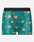 Men's underwear with taco and chili pepper pattern
