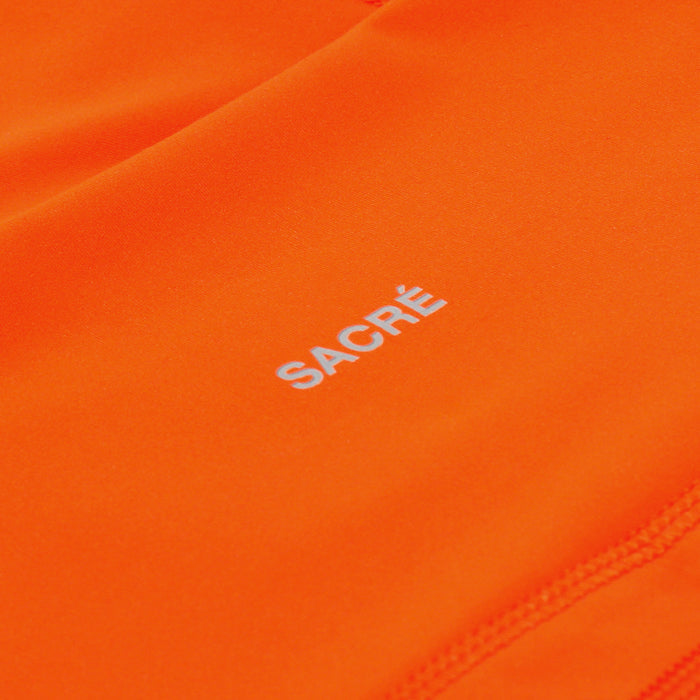 Brooklyn Biker Shorts Womens Shorts (Orange)