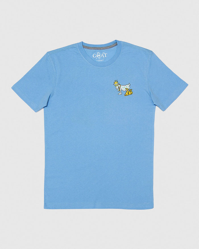 Front of Carolina Blue Cash Money T-Shirt#color_carolina-blue