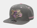 Charlotte Hornets Lavender Dreams Mens Fitted Hat (Grey)