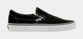 Classic Slip-On Mens Skate Shoe (Black)
