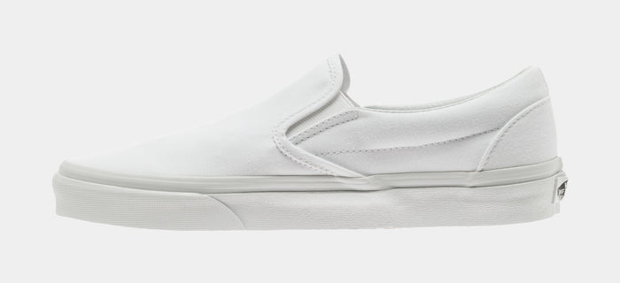 Classic Slip On Mens Skate Shoe (White)