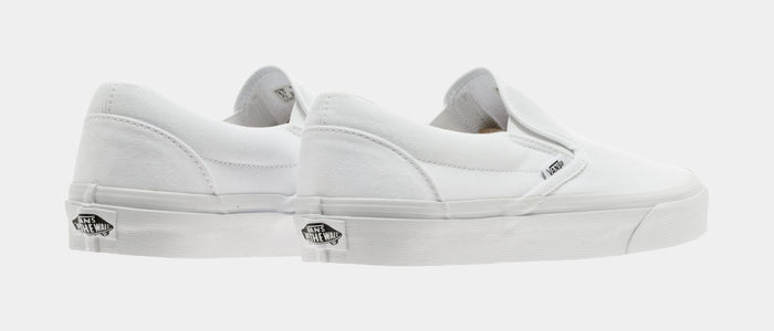 Classic Slip On Mens Skate Shoe (White)