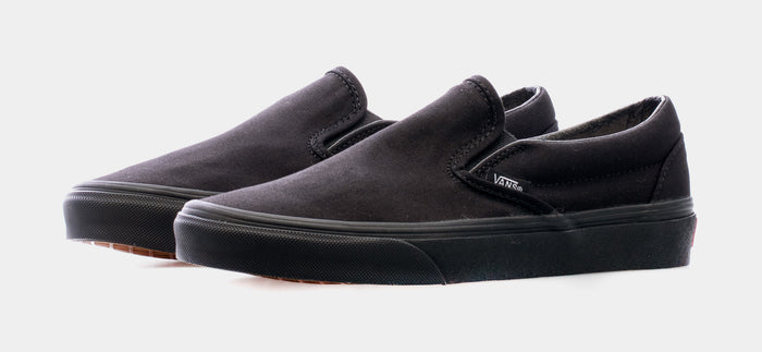 Classic Slip On Mens Skate Shoes (Black)