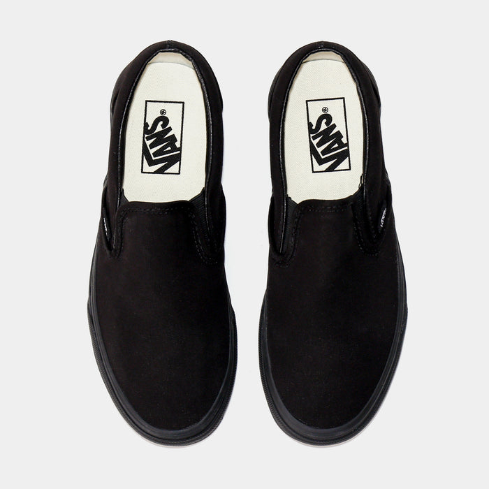 Classic Slip On Mens Skate Shoes (Black)