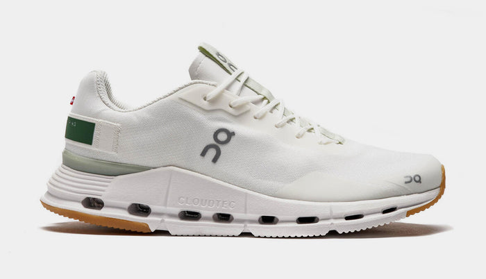 Cloudnova Form Mens Running Shoes (White/Green)