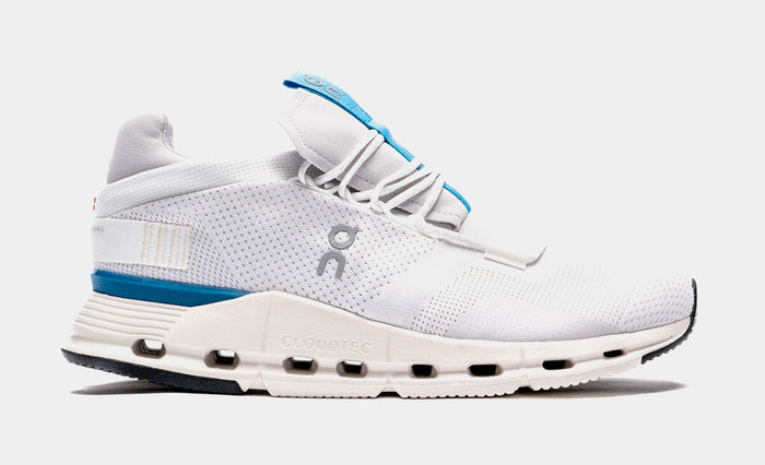 Cloudnova Mens Running Shoes (White/Blue) Final Sale