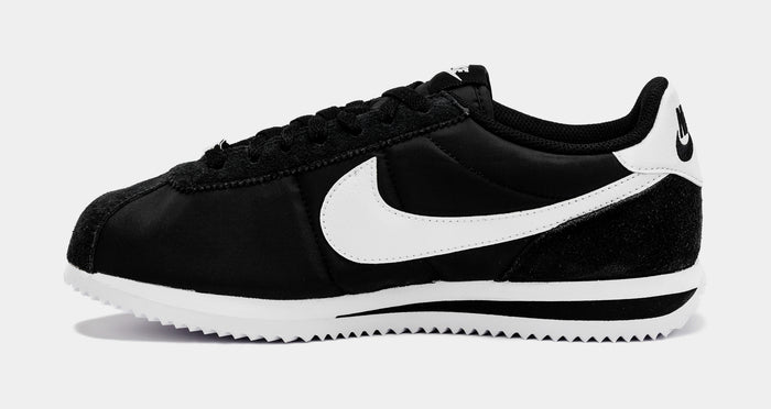Cortez TXT Womens Running Shoes (Black/White)