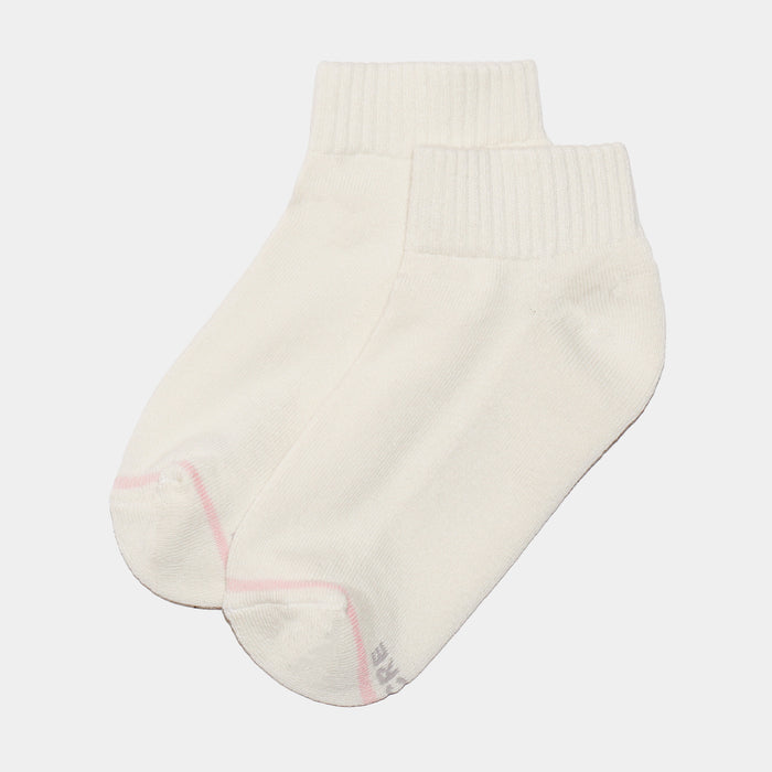 Crew Socks Set Womens Socks (Pink/Off White)