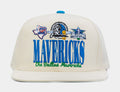 Dallas Mavericks Retro Snapback Mens Hat (Beige)