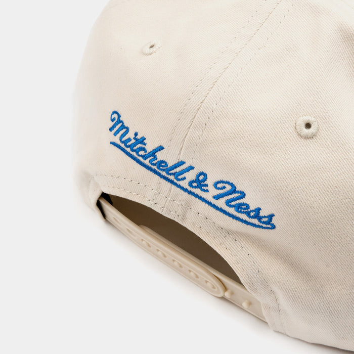 Dallas Mavericks Retro Snapback Mens Hat (Beige)