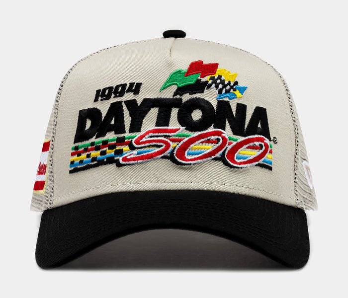 Daytona 500 9Forty Snapback Mens Hat (Stone Neutral/Black)