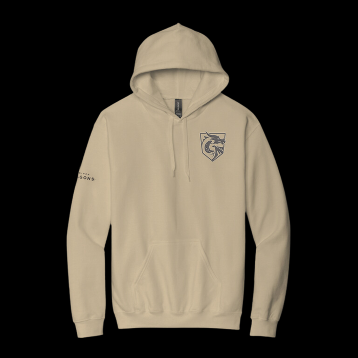 DigiPen Dragons Hoodie in Desert Sand