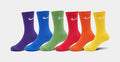 Dri-Fit Crew Grade School Socks (Multi)