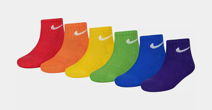 Dri-Fit Cushioned Ankle Pre School Socks (Multi)