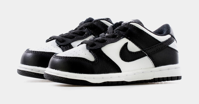 Dunk Low Retro Infant Toddler Lifestyle Shoe (White/Black)